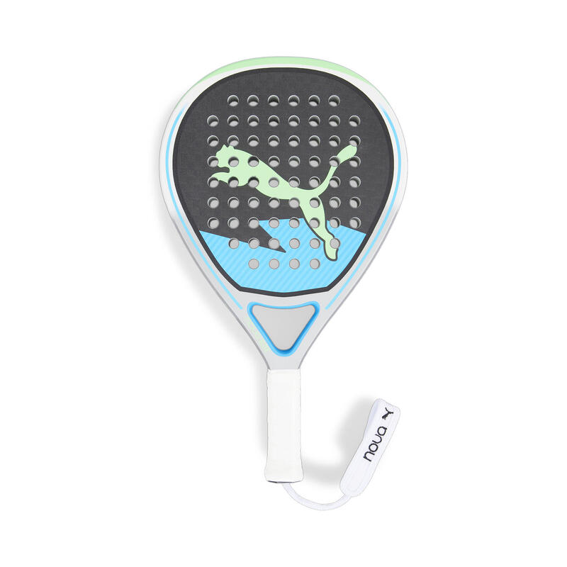 Pala de pádel NOVA PADEL ELITE HYB PUMA Black Luminous Blue Glacial Gray