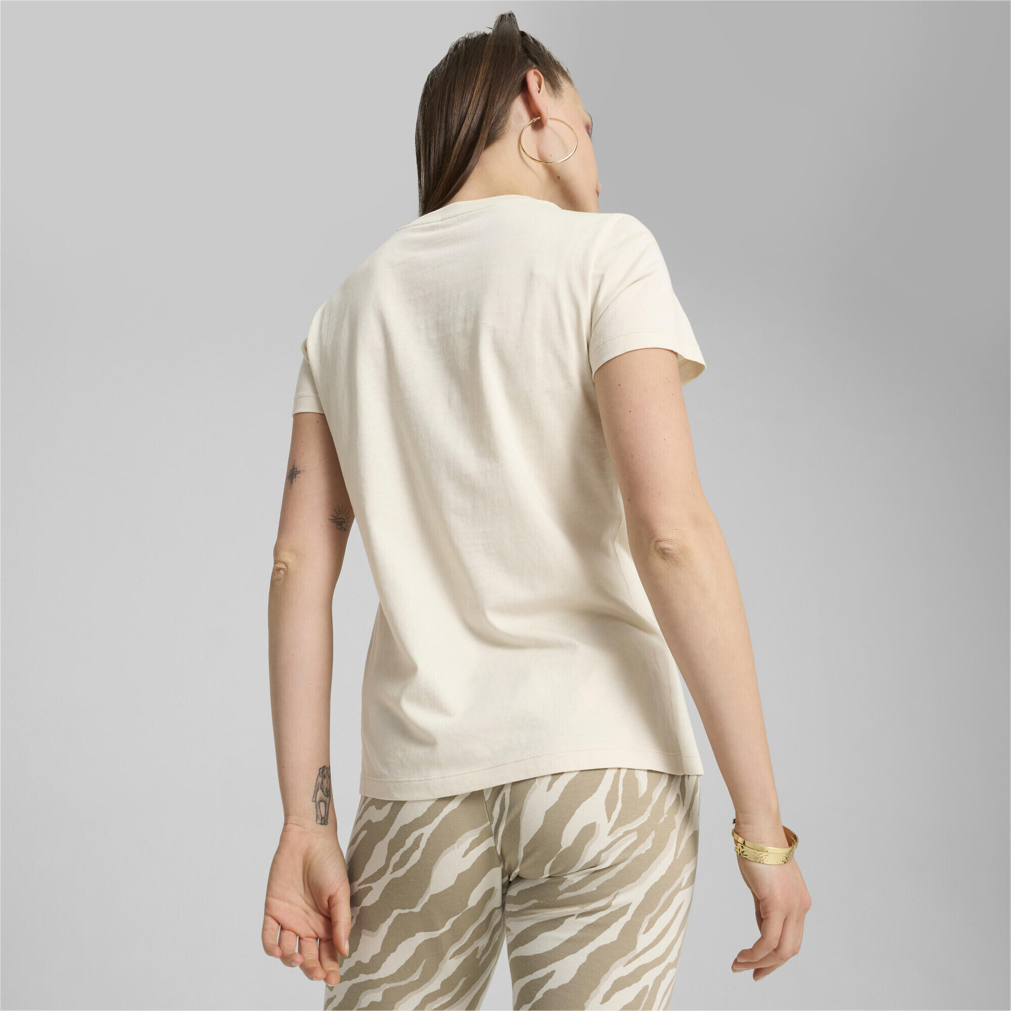 Dámské tričko ESS+ ANIMAL PUMA Alpine Snow White 4/6