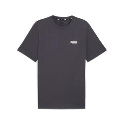 T-shirt Essentials+ Two-Colour Small Logo Homme PUMA Galactic Gray