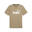 Camiseta Essentials+2 Colour Logo Hombre PUMA Oak Branch Beige