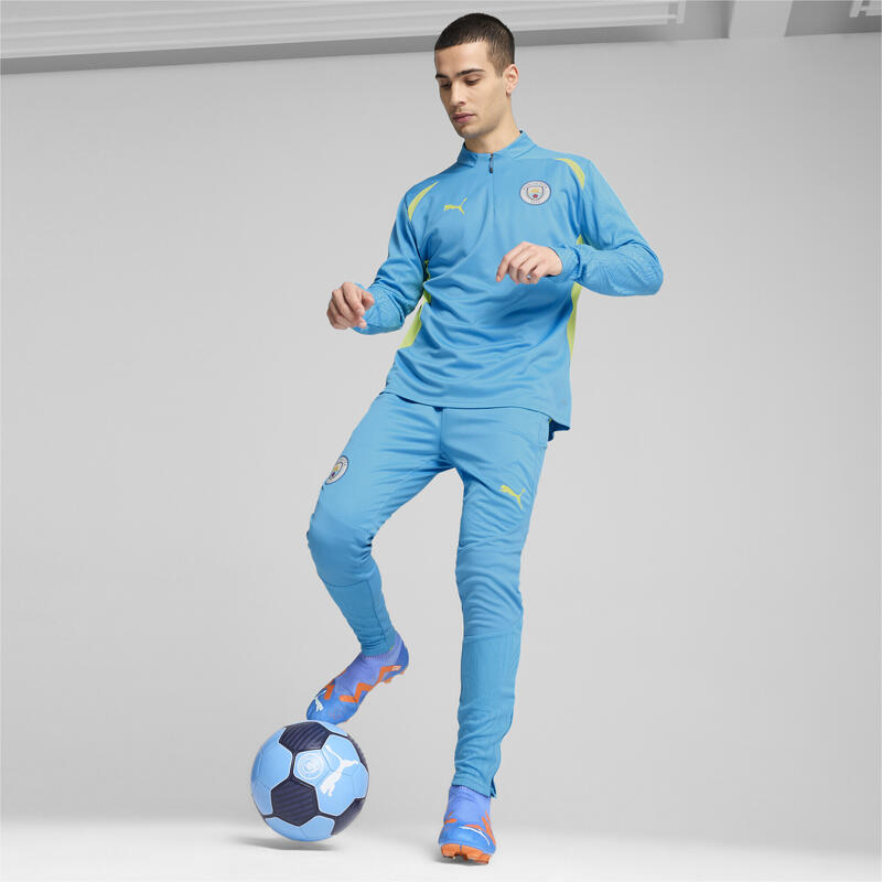 Pantalones de Training Manchester City Hombre PUMA Magic Blue Yellow Glow