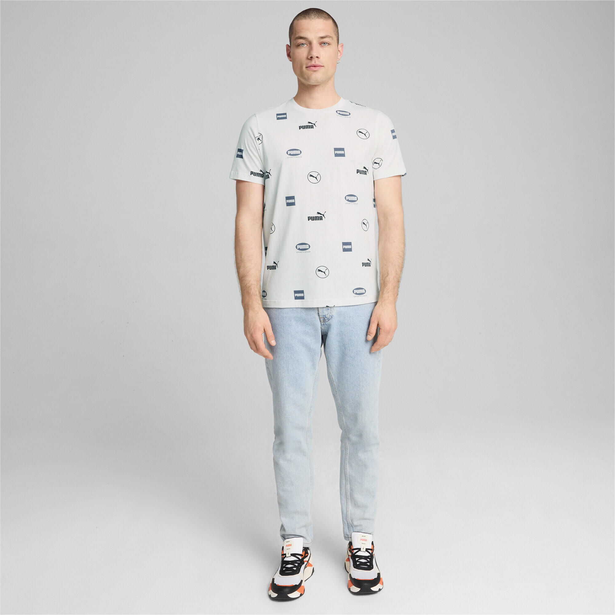 Męska koszulka PUMA POWER PUMA White 3/7