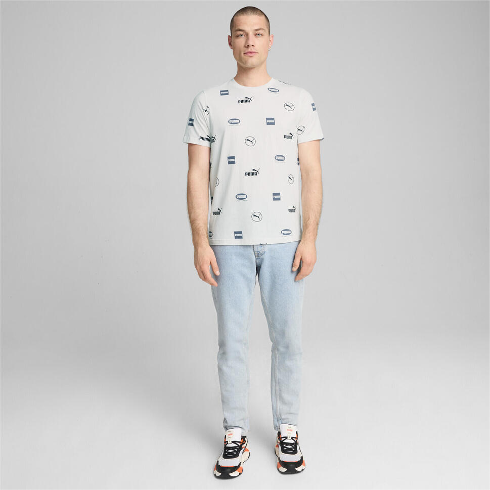 Męska koszulka PUMA POWER PUMA White