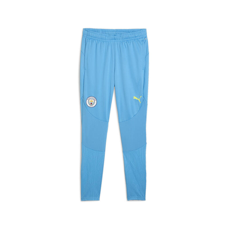 Pantalones de Training Manchester City Hombre PUMA Magic Blue Yellow Glow