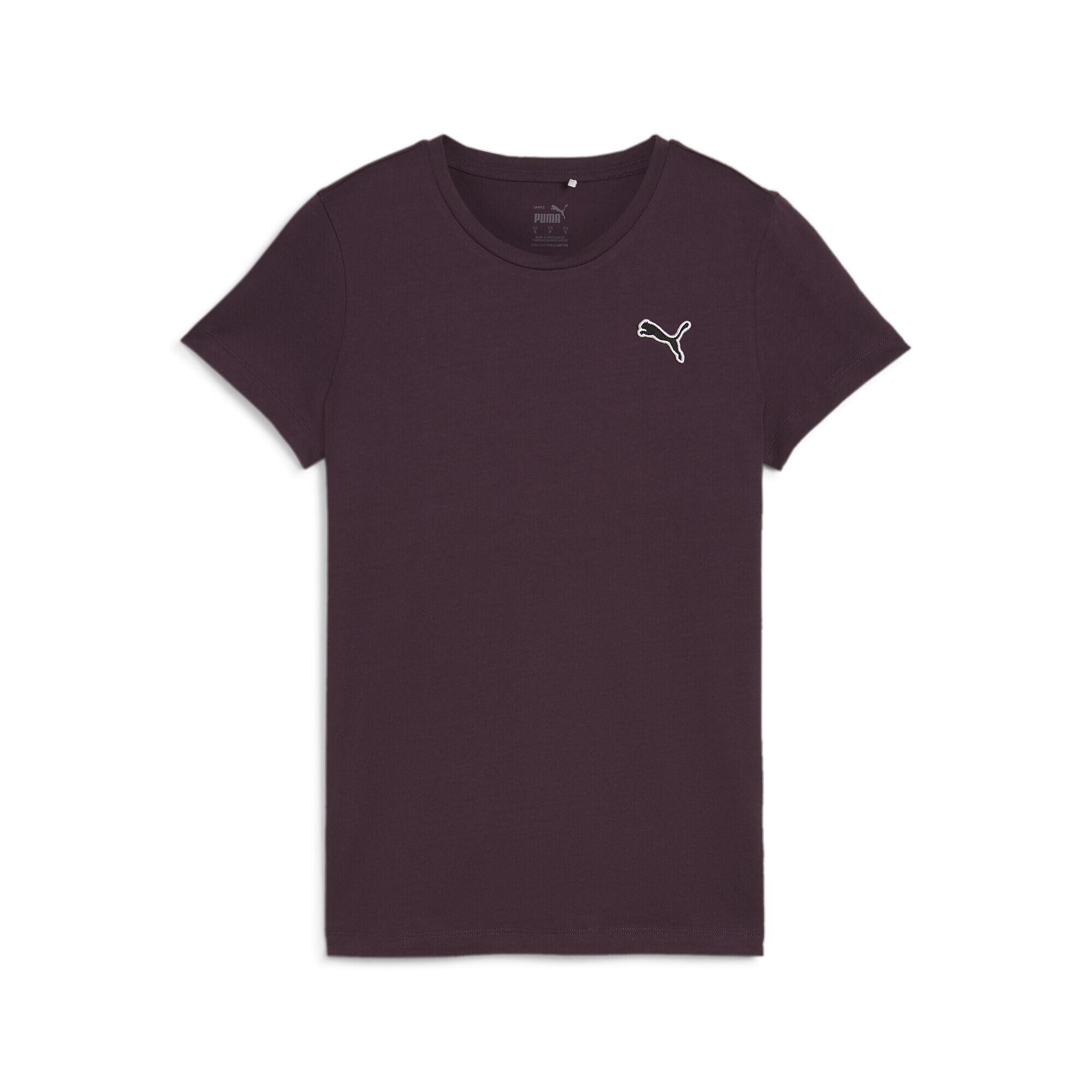 PUMA Dámské triko Better Essentials Midnight Plum Purple