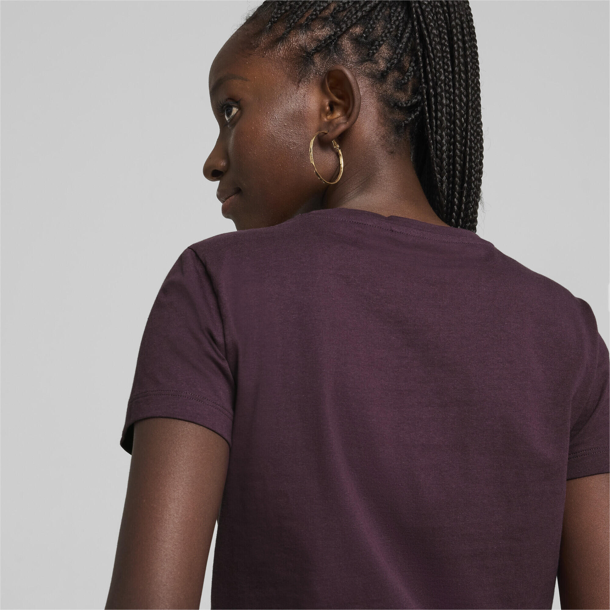 Better Essentials T-Shirt Damen PUMA Midnight Plum Purple 4/7
