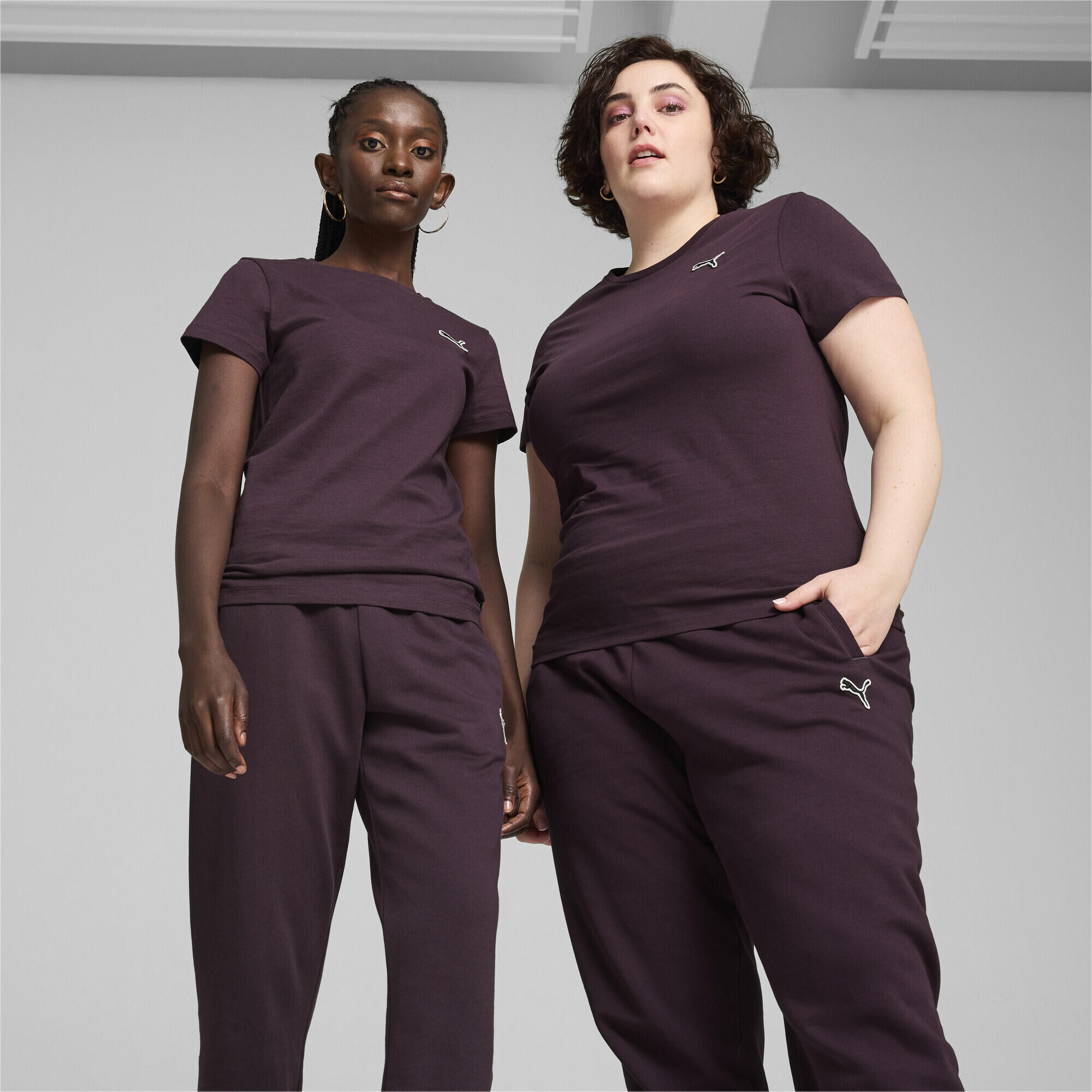 Better Essentials T-Shirt Damen PUMA Midnight Plum Purple 3/7