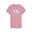 PUMA SQUAD T-shirt met print voor dames PUMA Mauved Out Pink