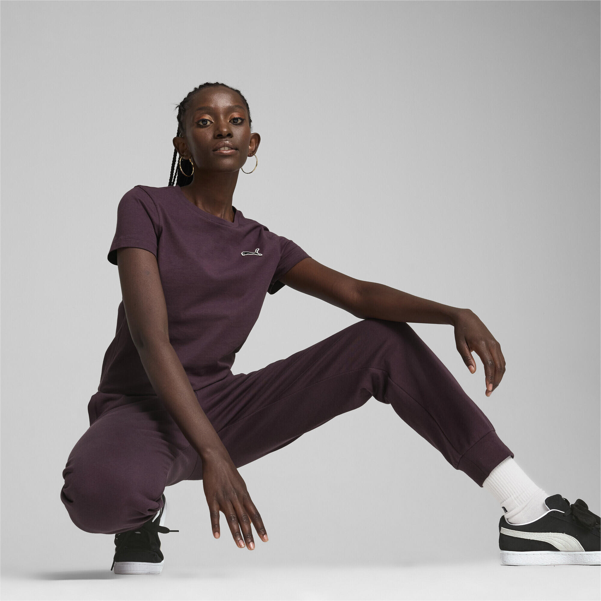Better Essentials T-Shirt Damen PUMA Midnight Plum Purple 5/7