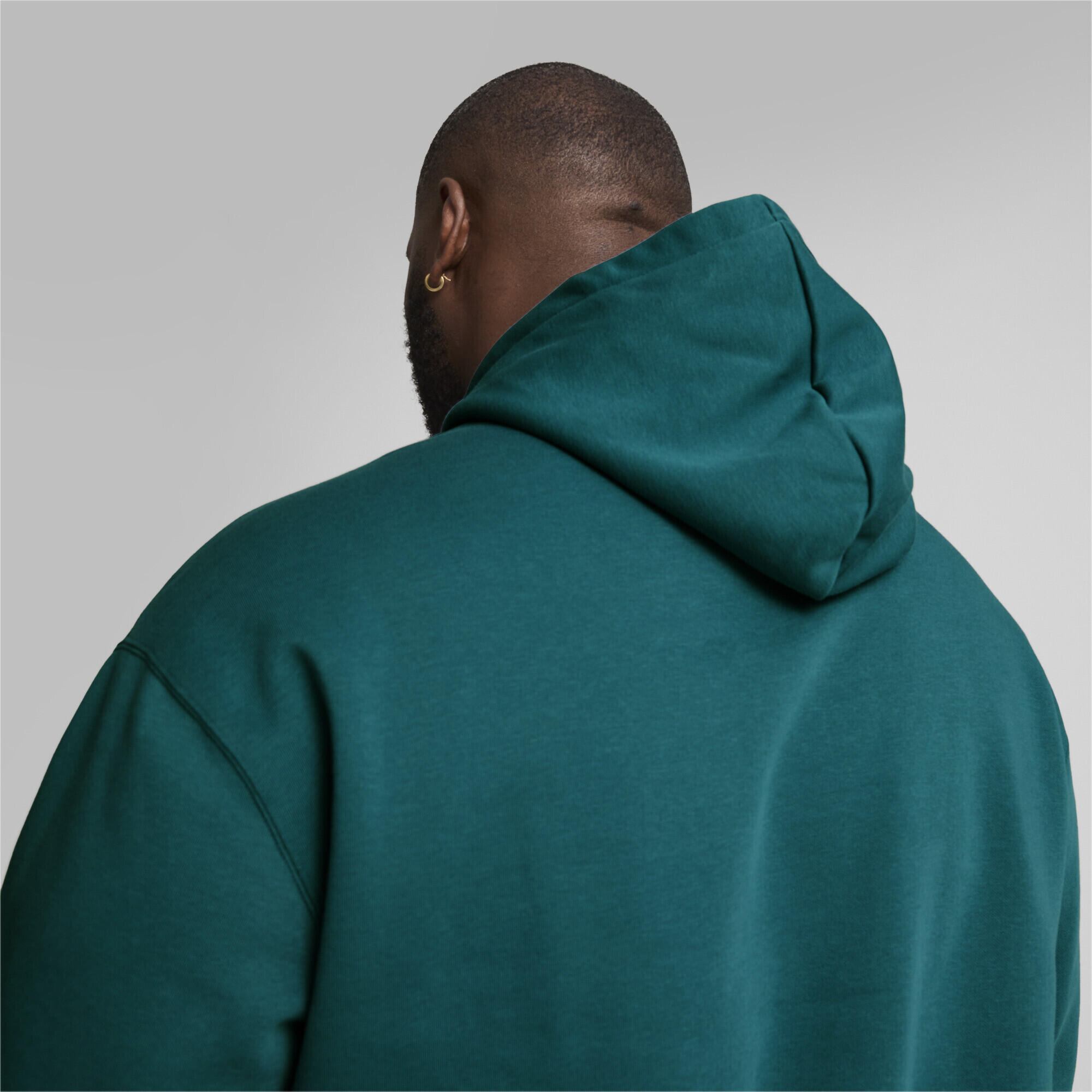 Hoodie PUMA SQUAD Homme PUMA Cold Green 4/7