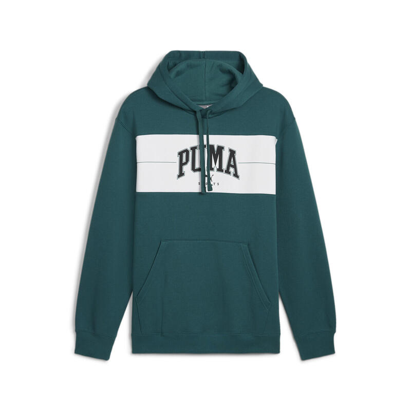 Hoodie PUMA SQUAD Homme PUMA Cold Green