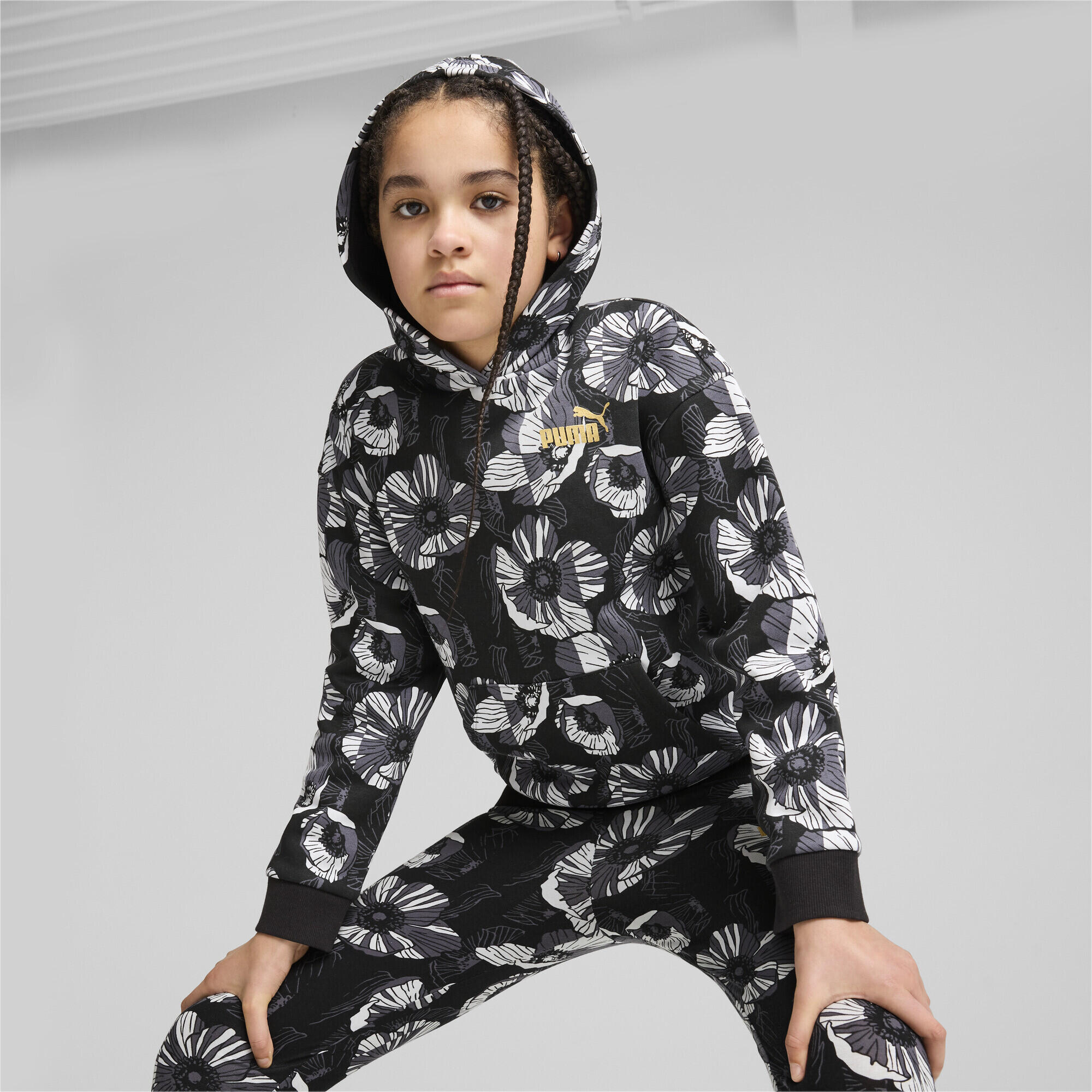 Hoodie ESS+ CLASS ACT Enfant et Adolescent PUMA Black 3/7