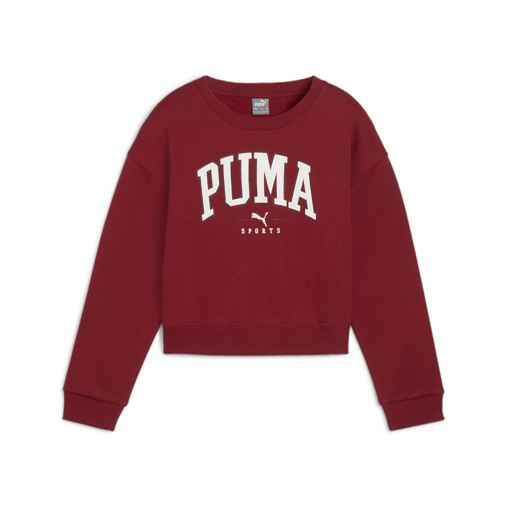 Sweat à col rond PUMA SQUAD Enfant et Adolescent PUMA Intense Red 1/7