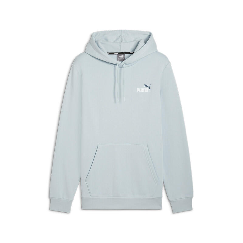 Sudadera con capucha Essentials+ Small Logo bicolor Hombre PUMA Frosted Dew Blue