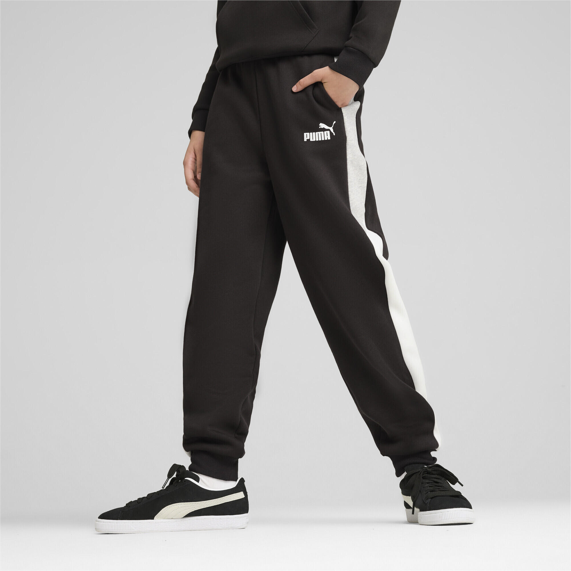 Pantaloni da tuta PUMA POWER per ragazzi PUMA Black 3/6
