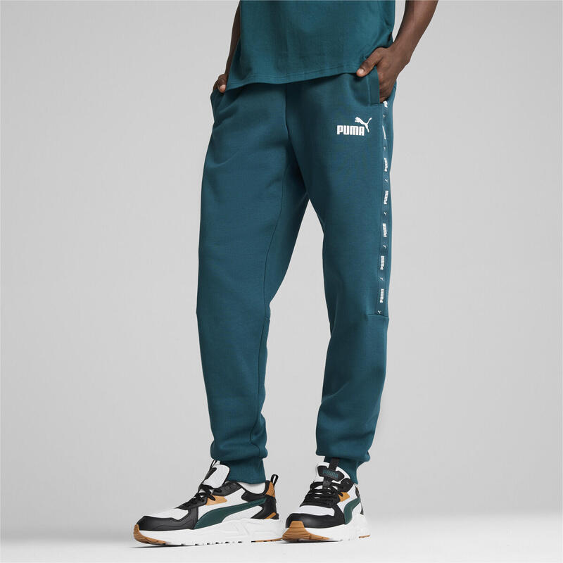 Pantalones de chándal Essentials+ Tape Hombre PUMA Cold Green