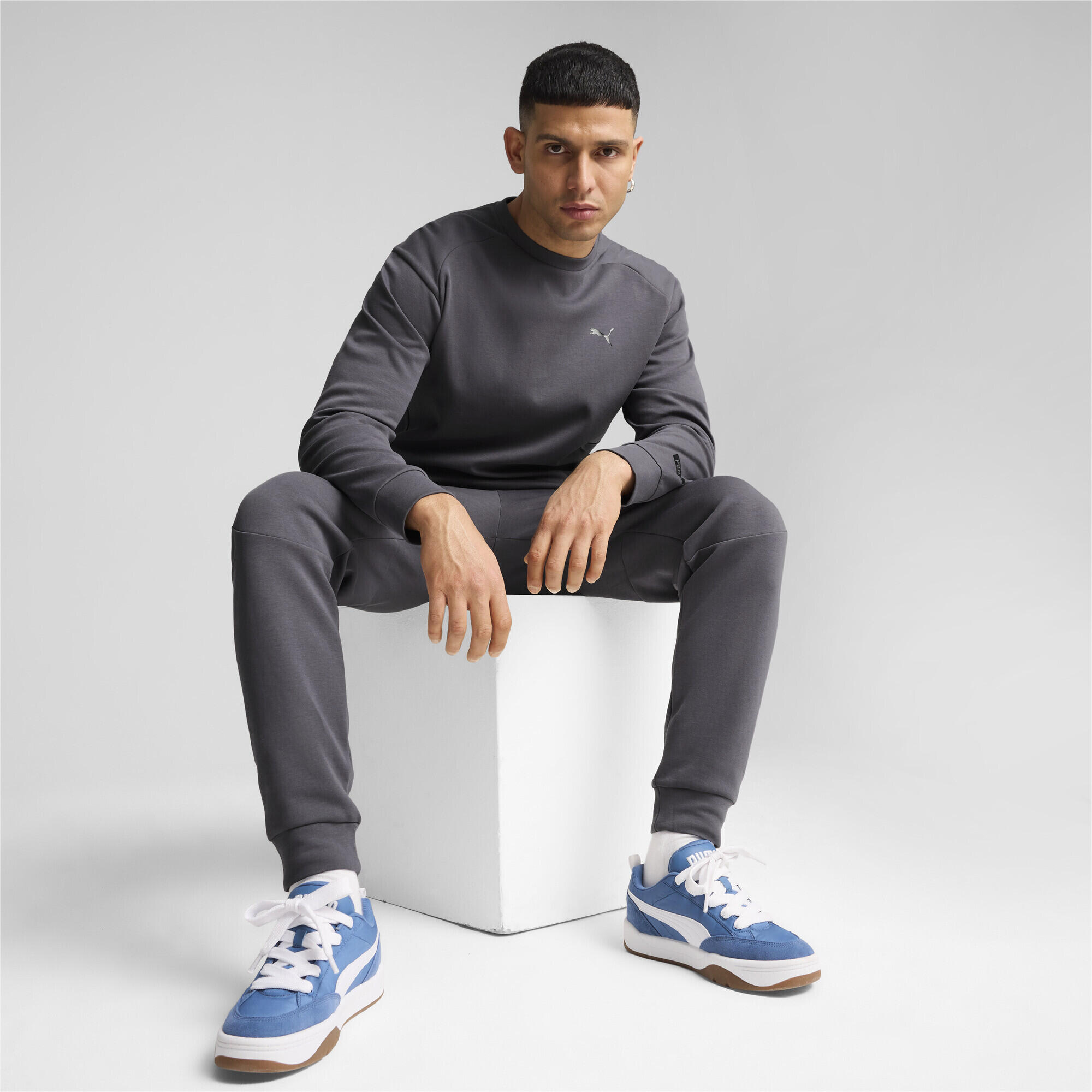 Sweat à col rond RAD/CAL Homme PUMA Galactic Gray 5/7