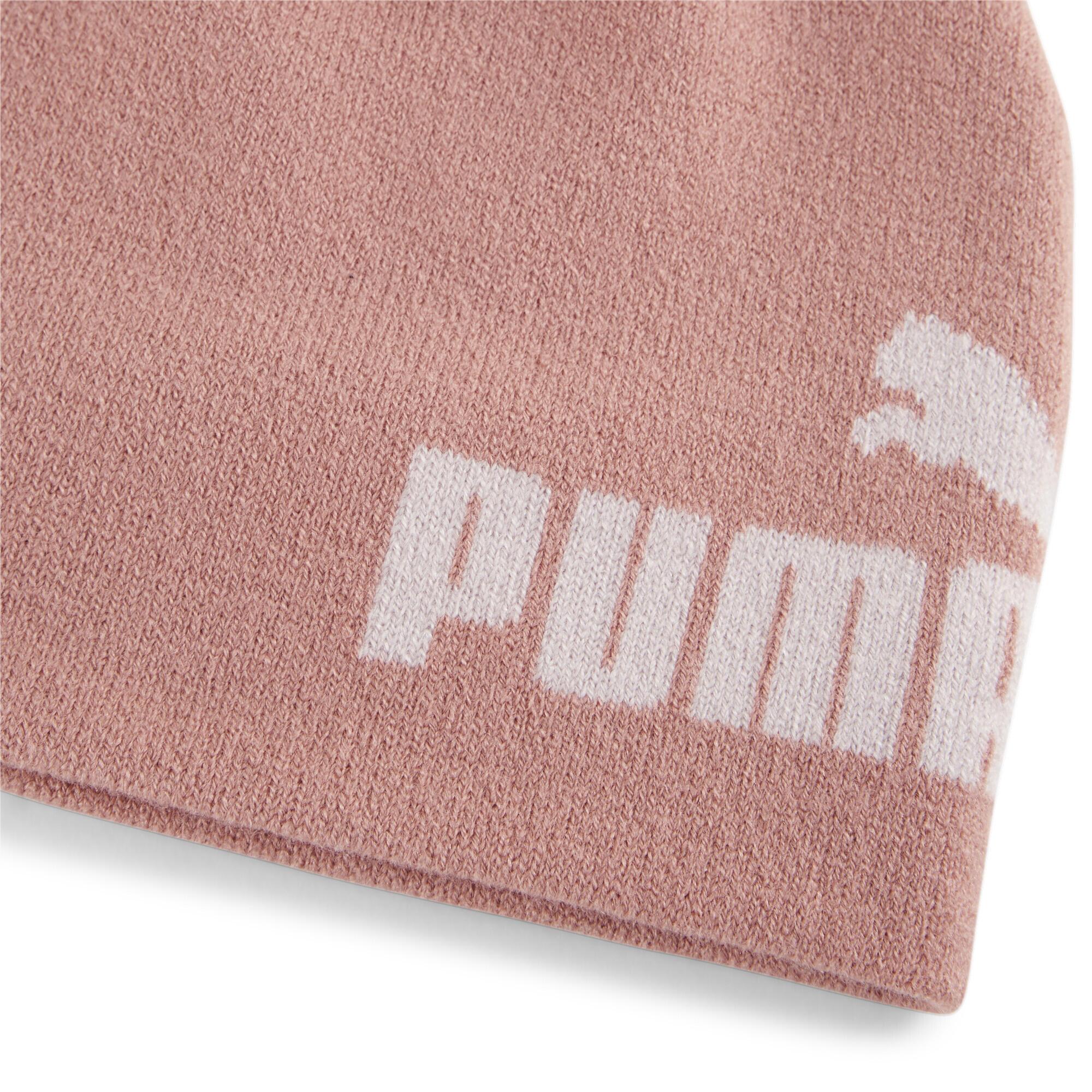 Bonnet à logo sans revers Essentials Enfant et Adolescent PUMA Deeva Peach Pink 3/3
