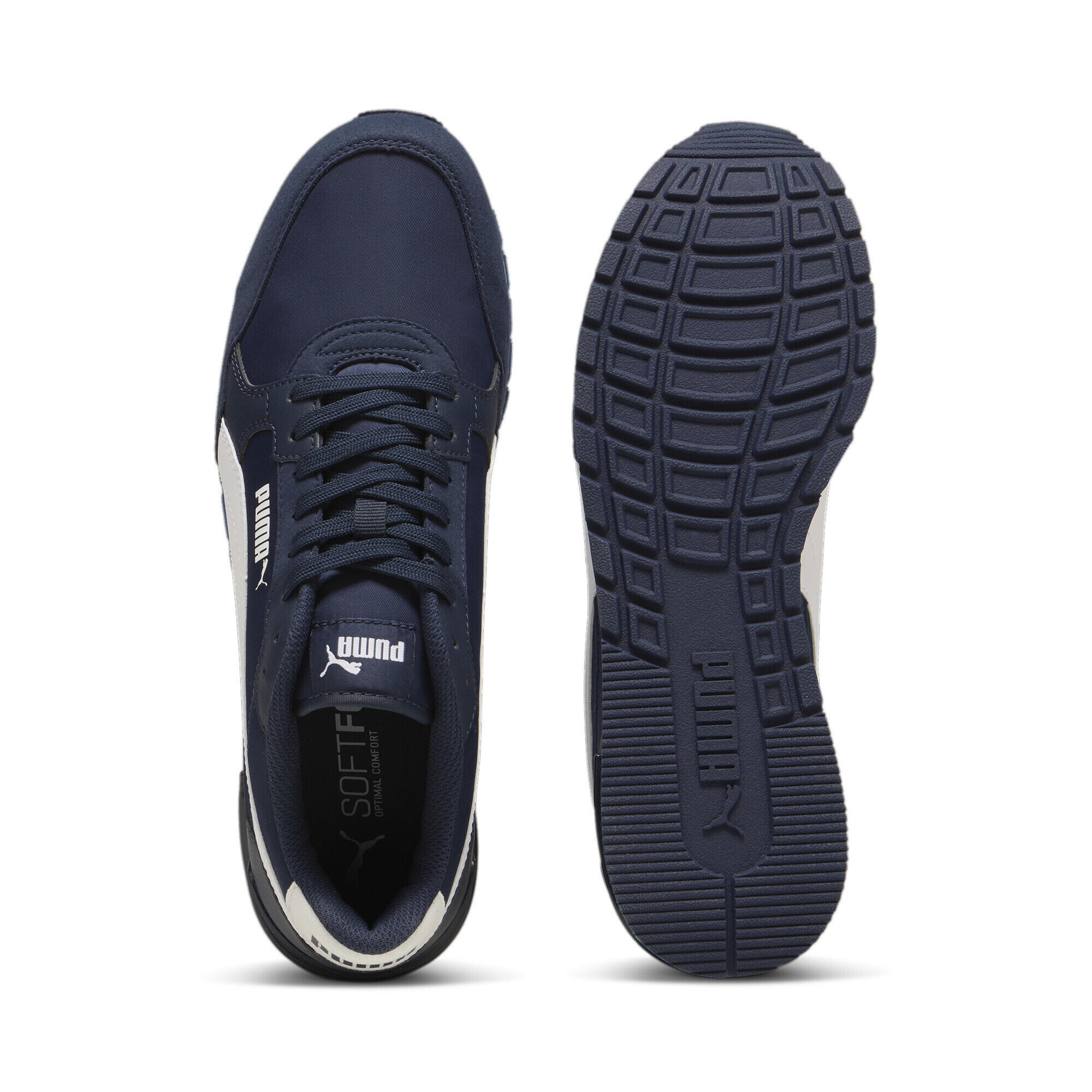Zapatillas ST Runner v4 Nylon PUMA Club Navy White Blue 7/7