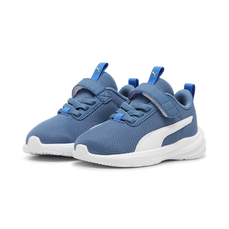 Rickie Runner sneakers voor peuters PUMA Blue Horizon White Hyperlink