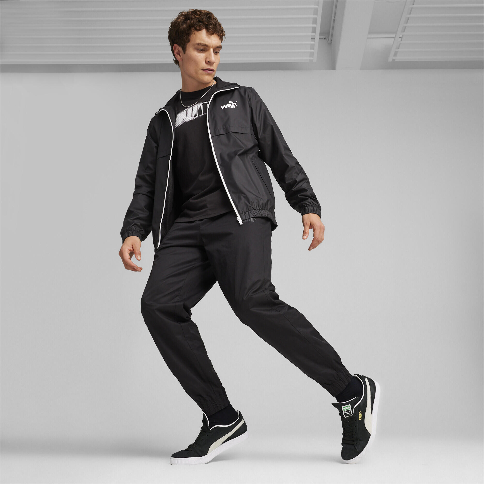 Veste coupe-vent Essentials Solid Homme PUMA Black All 5/7