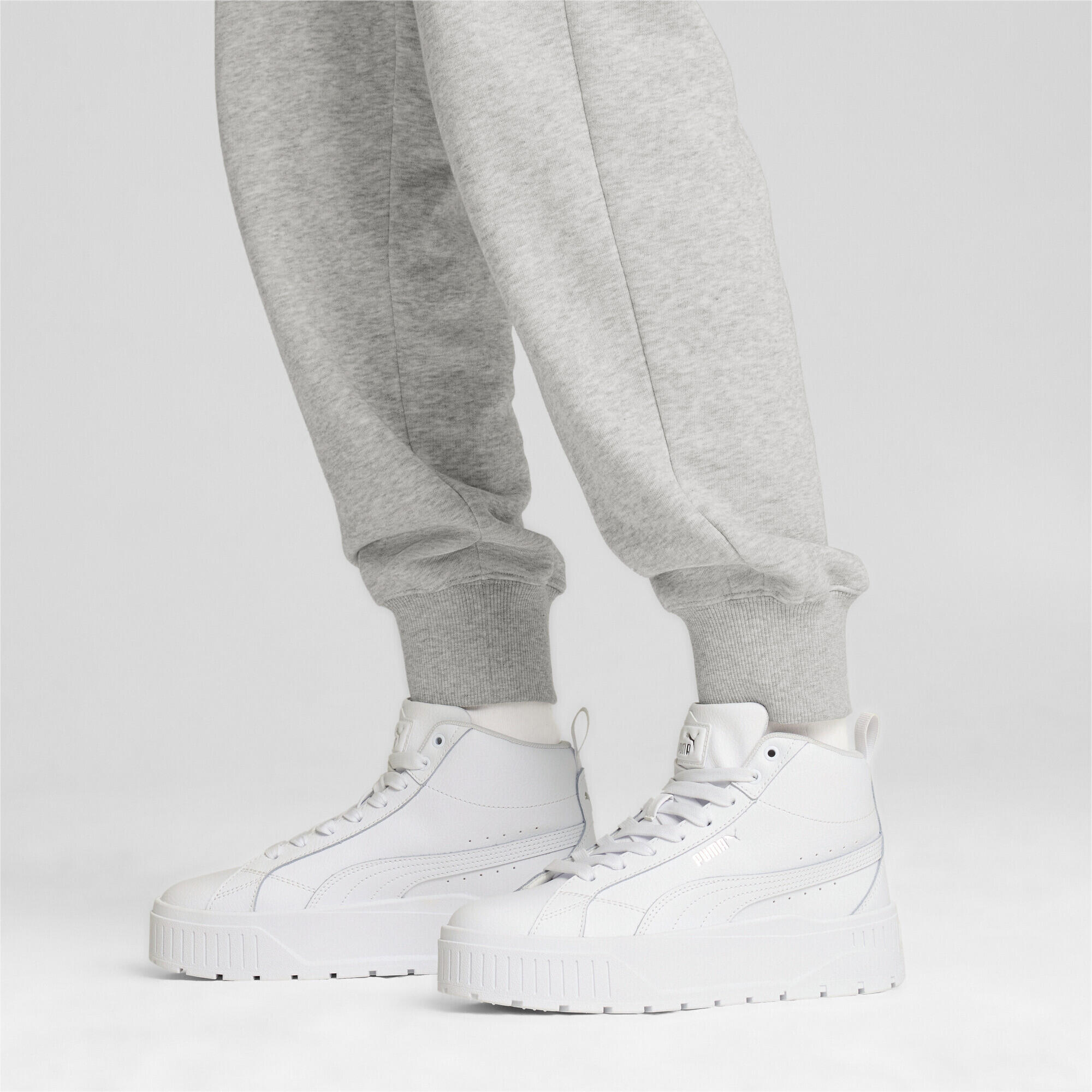 Sneakers mi-hautes Karmen II Femme PUMA White Silver Metallic 3/7