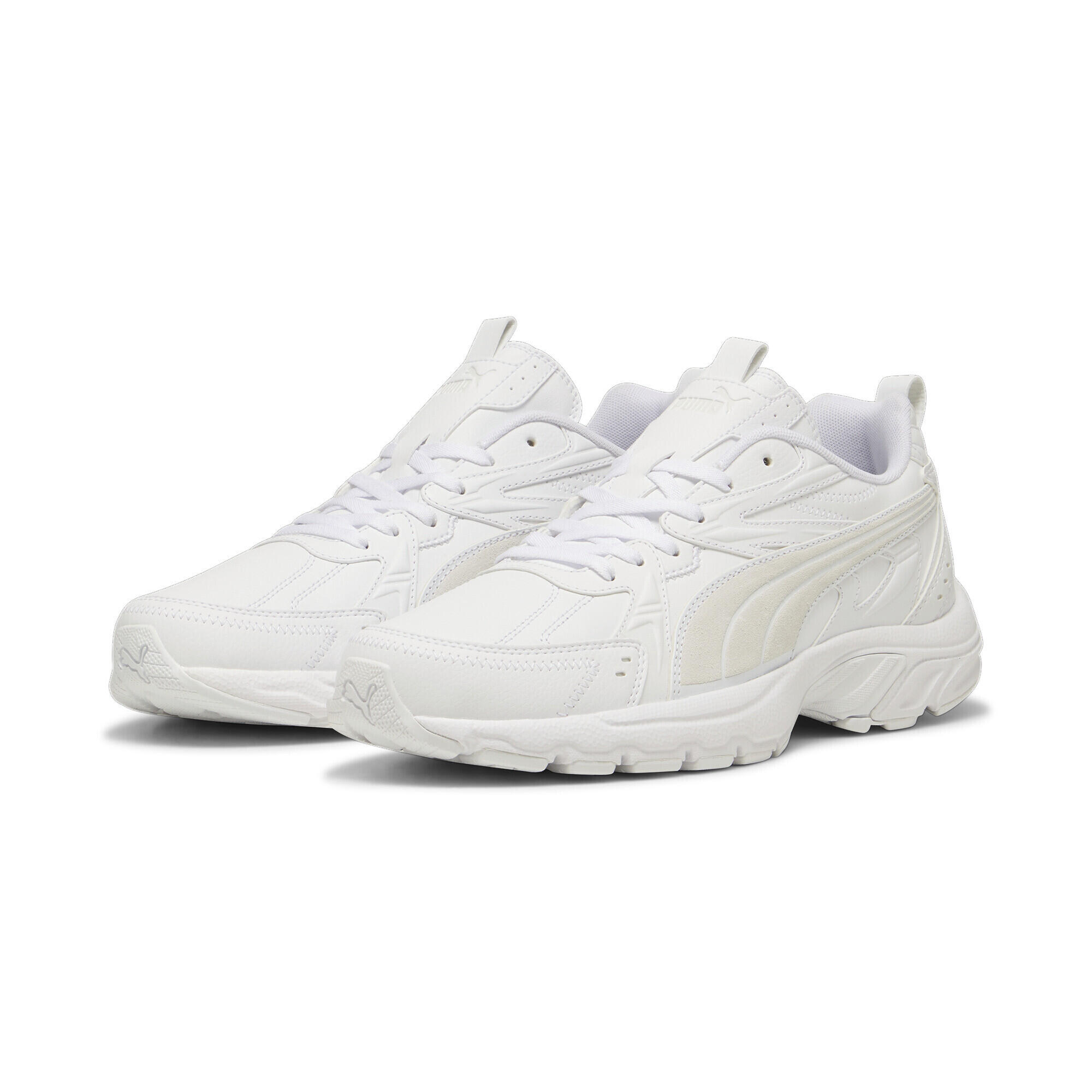 PUMA Sneakers Milenio Tech in pelle unisex PUMA White Feather Gray