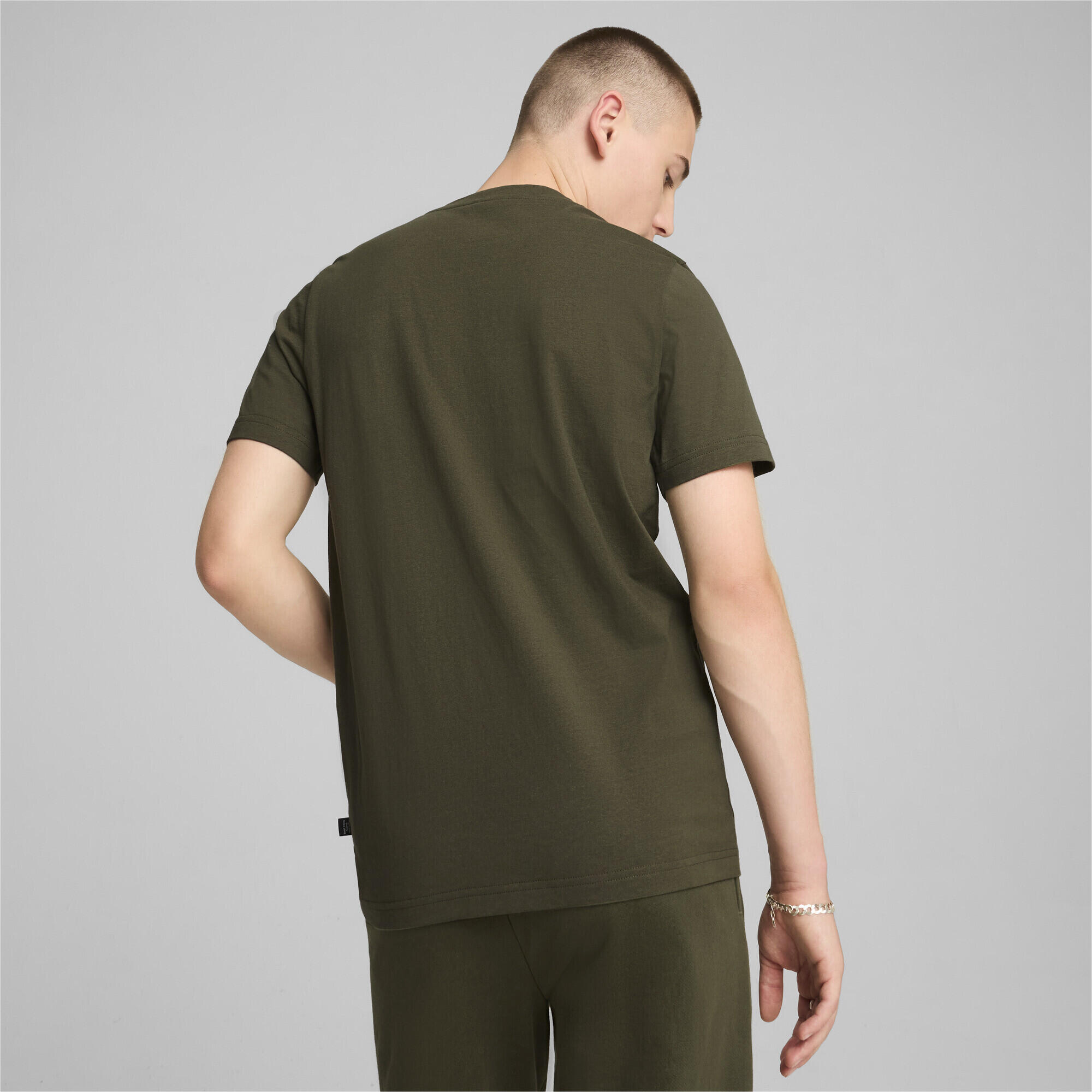 Better Essentials T-Shirt Herren PUMA Dark Olive Green 6/7