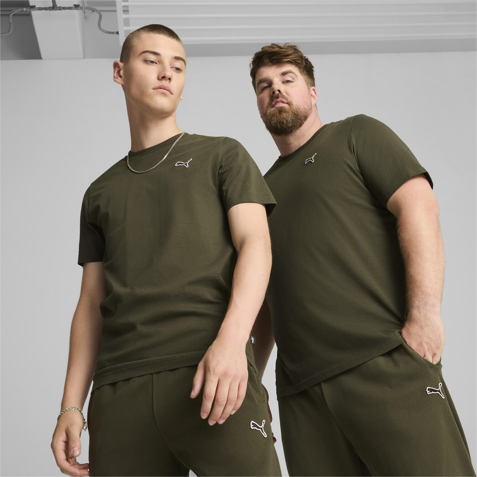 Better Essentials T-Shirt Herren PUMA Dark Olive Green 3/7