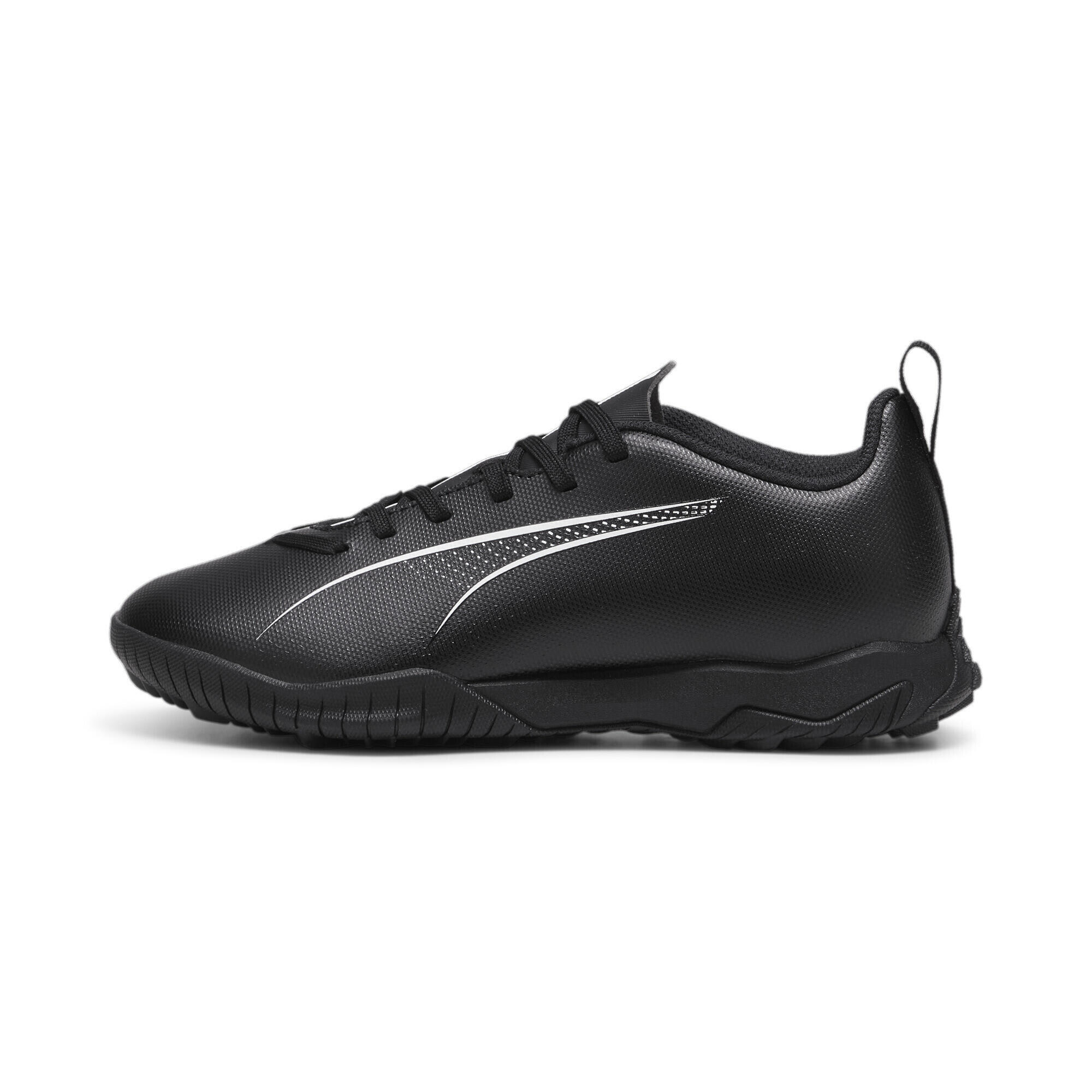 Scarpe da calcio ULTRA 5 PLAY TT per ragazzi PUMA Black White 4/7