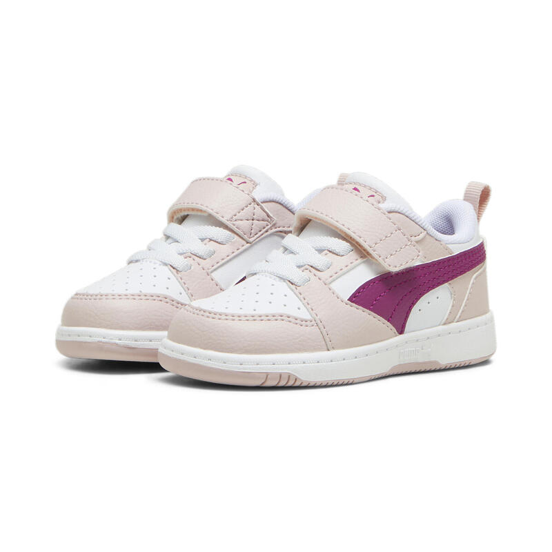 Sneakers PUMA Rebound v6 Lo primi passi PUMA Mauve Mist Magenta Gleam White Pink