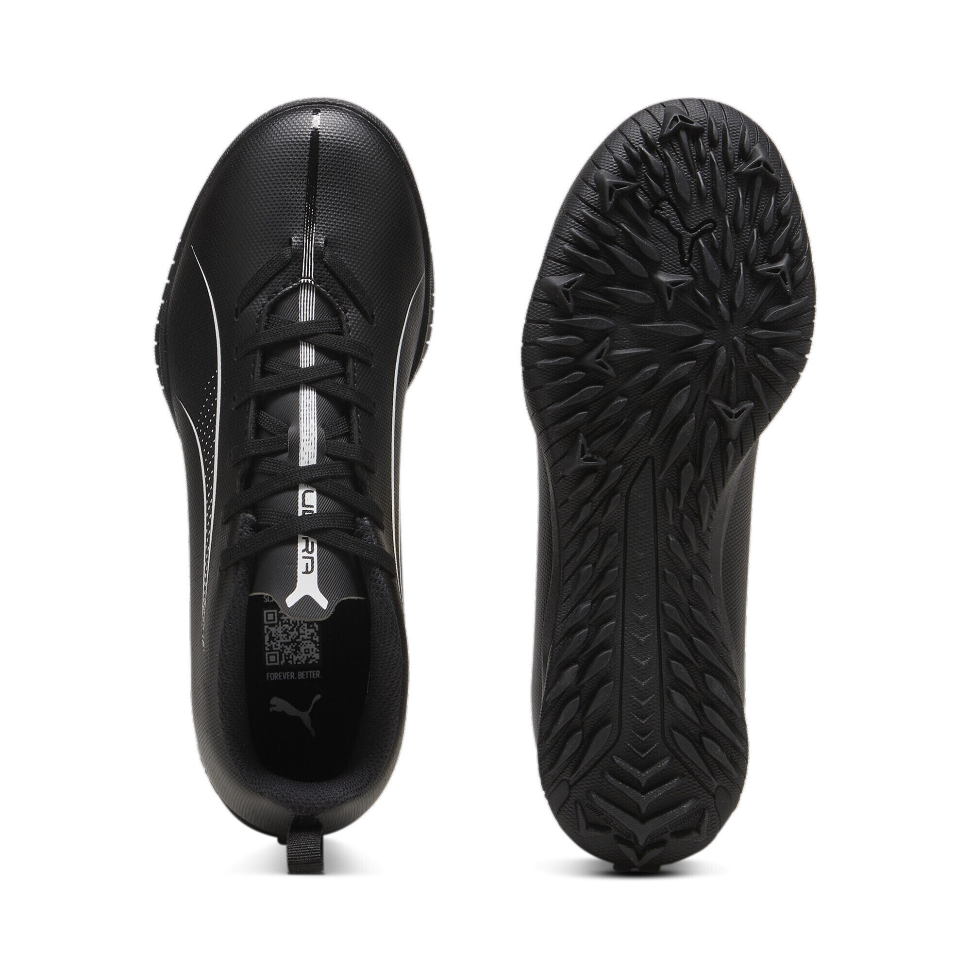 Scarpe da calcio ULTRA 5 PLAY TT per ragazzi PUMA Black White 5/7