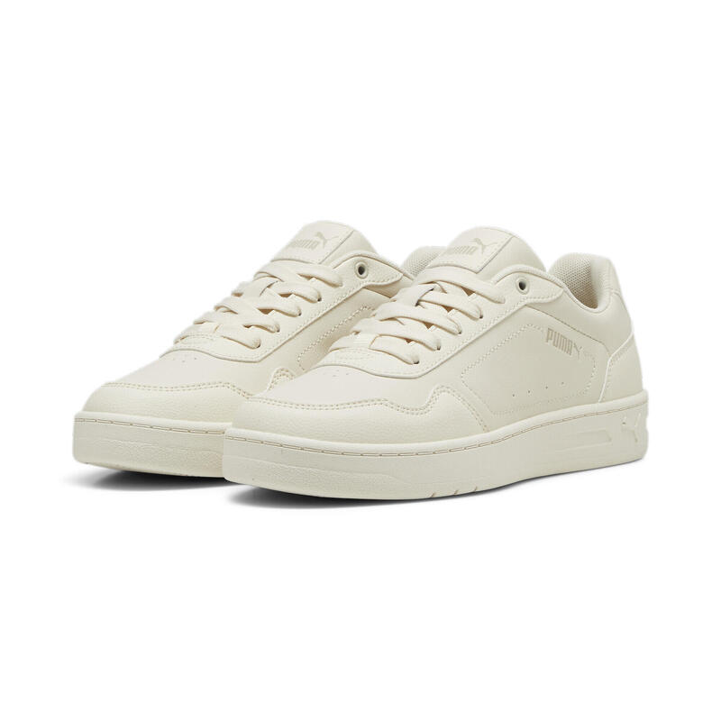 Tenis Mujer Court Classy PUMA Alpine Snow Desert Dust White Beige