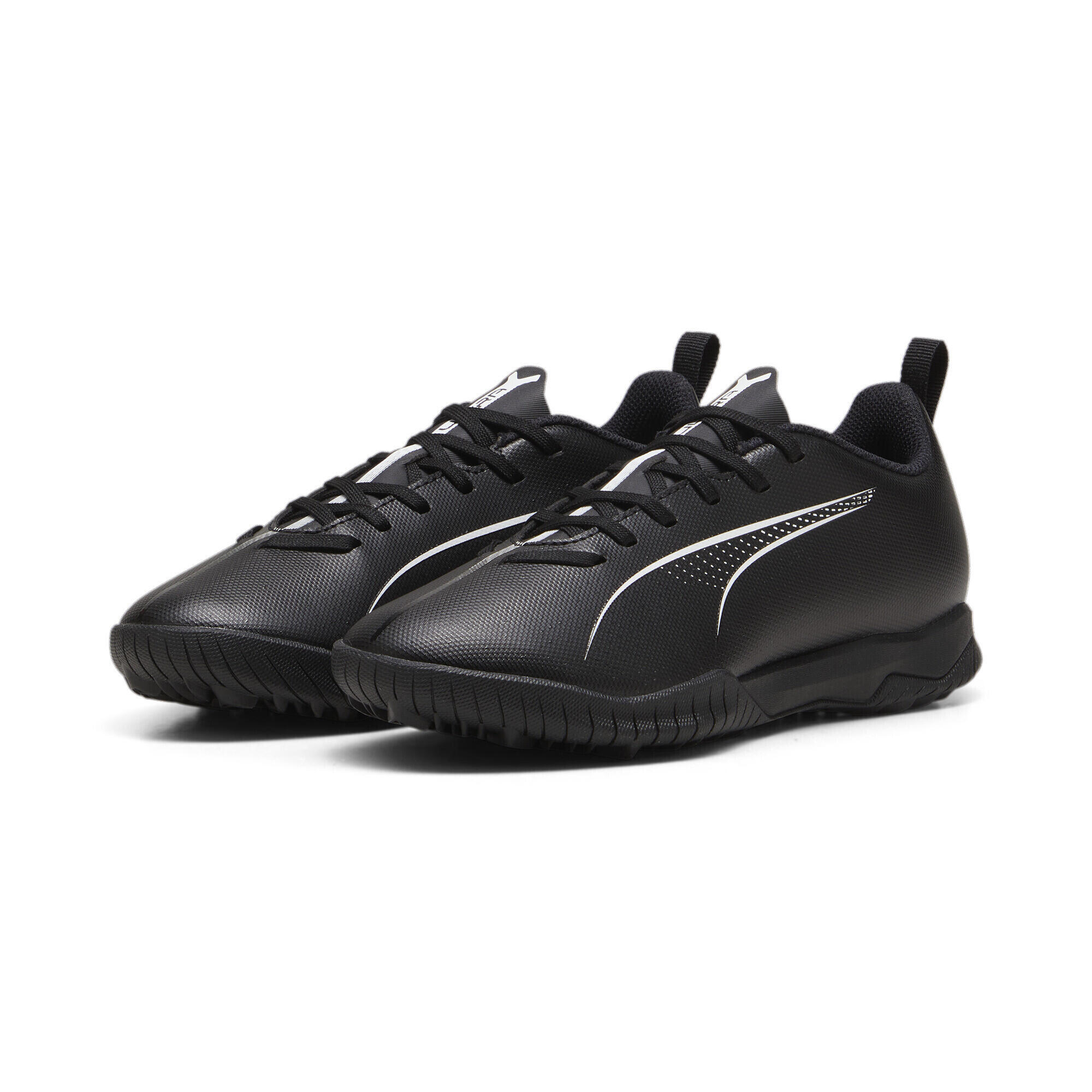 PUMA Scarpe da calcio ULTRA 5 PLAY TT per ragazzi PUMA Black White