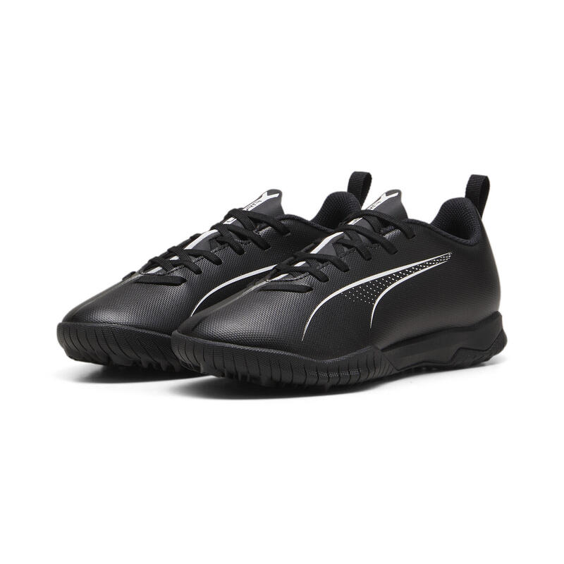 Ghete de fotbal pentru juniori ULTRA 5 PLAY TT PUMA Black White