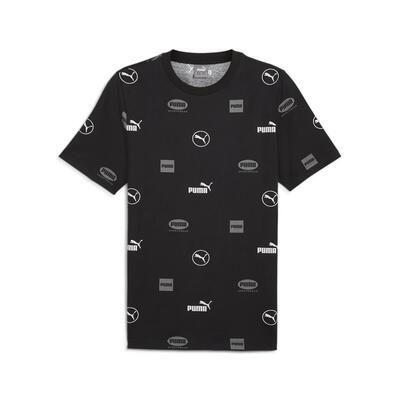 Puma power t-shirt voor heren puma black