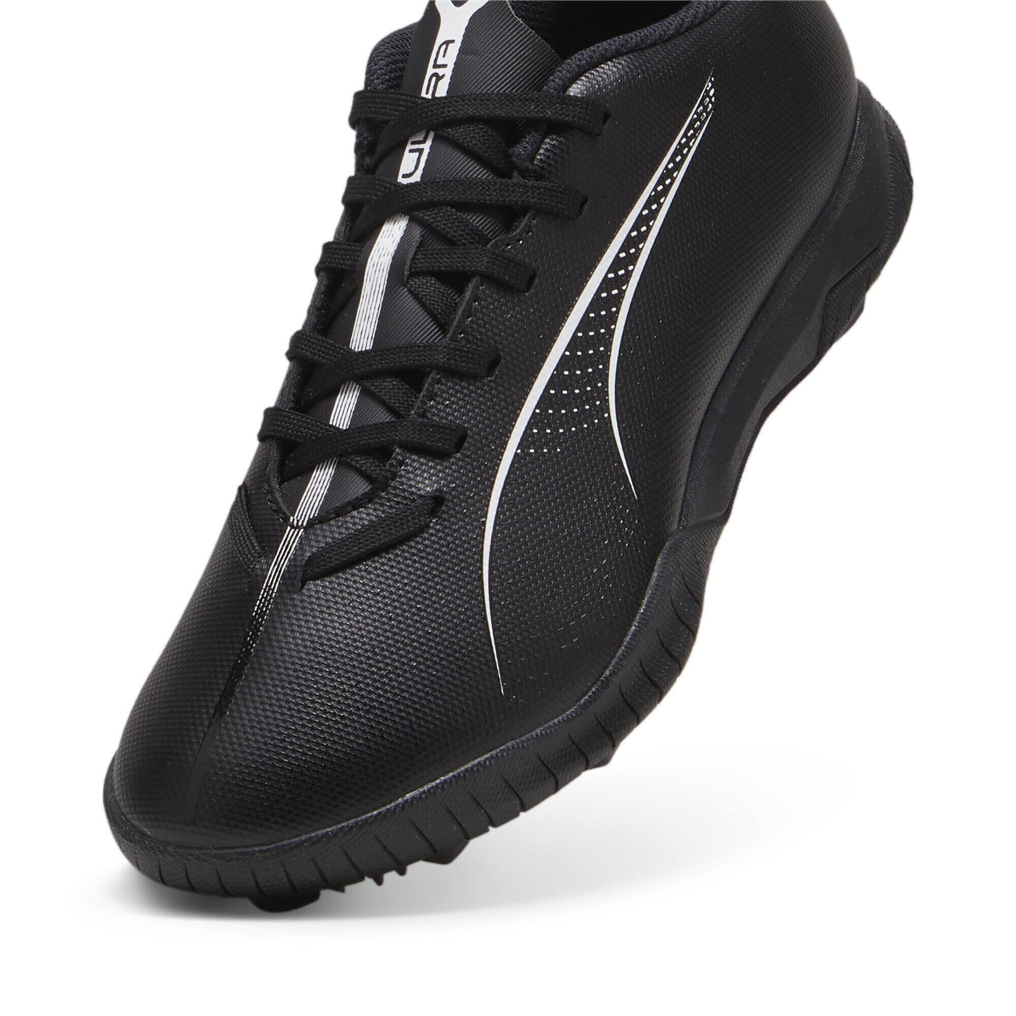 Scarpe da calcio ULTRA 5 PLAY TT per ragazzi PUMA Black White 7/7
