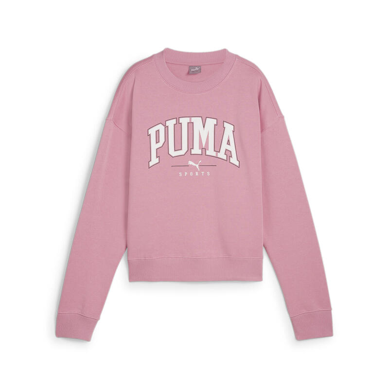 Sudadera de cuello redondo PUMA SQUAD Full-Length Mujer PUMA Mauved Out Pink