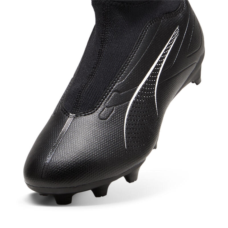 Ghete de fotbal ULTRA 5 MATCH+ FG/AG fără șireturi pentru tineret PUMA