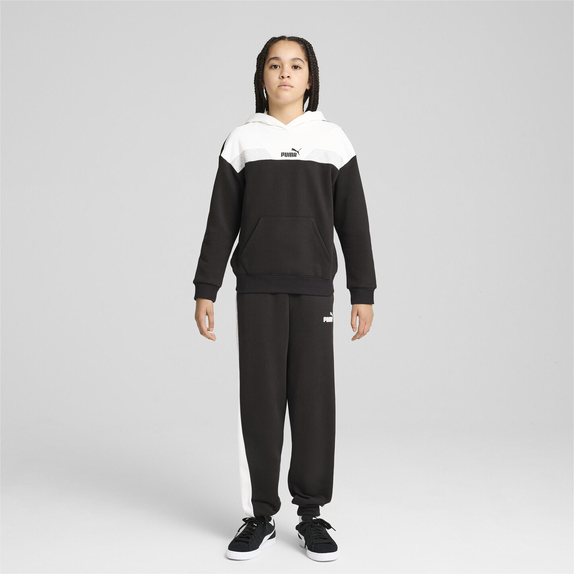 Sudadera con capucha PUMA POWER Niño PUMA Black 3/7