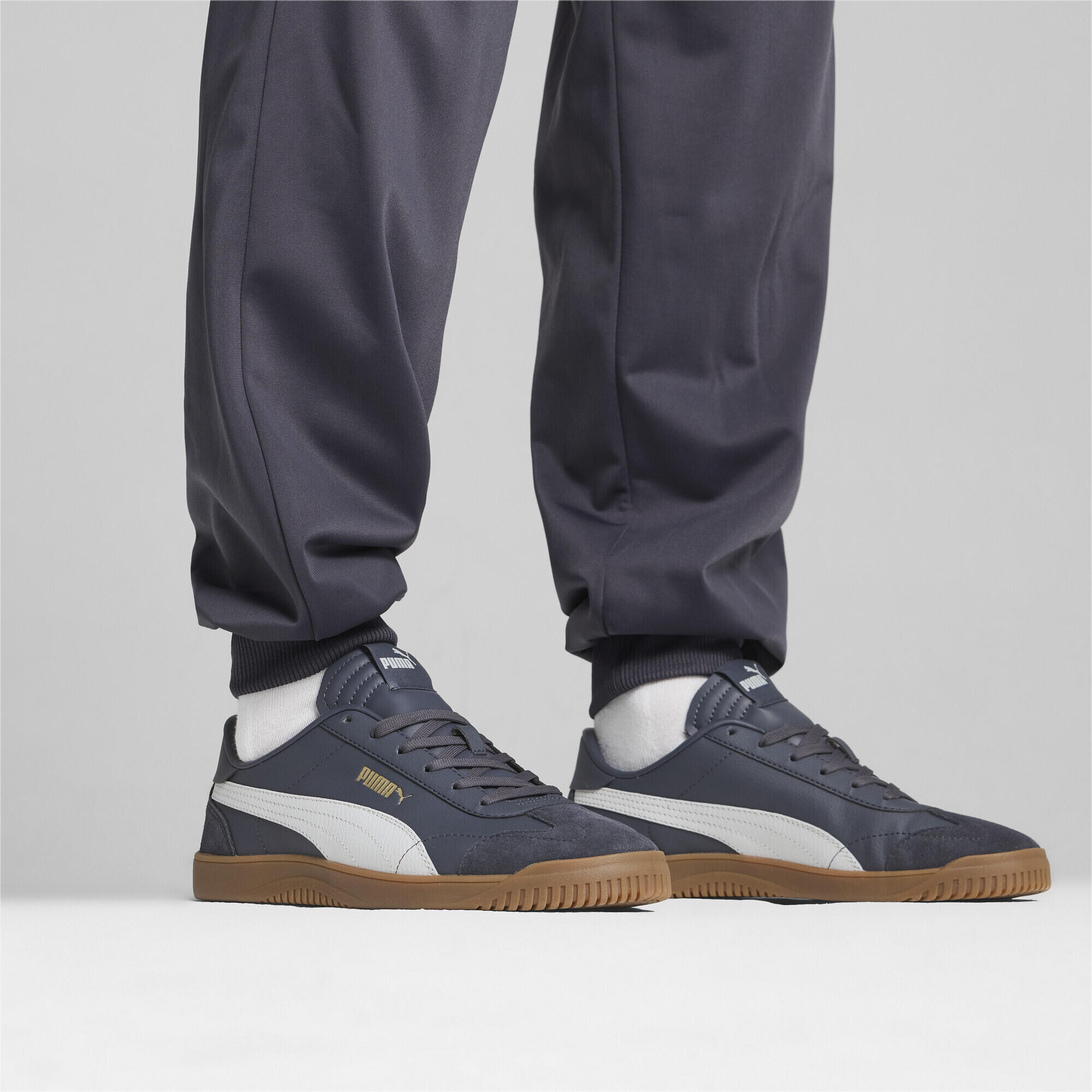 Zapatillas PUMA Club 5v5 PUMA Galactic Gray Feather Gold 3/7