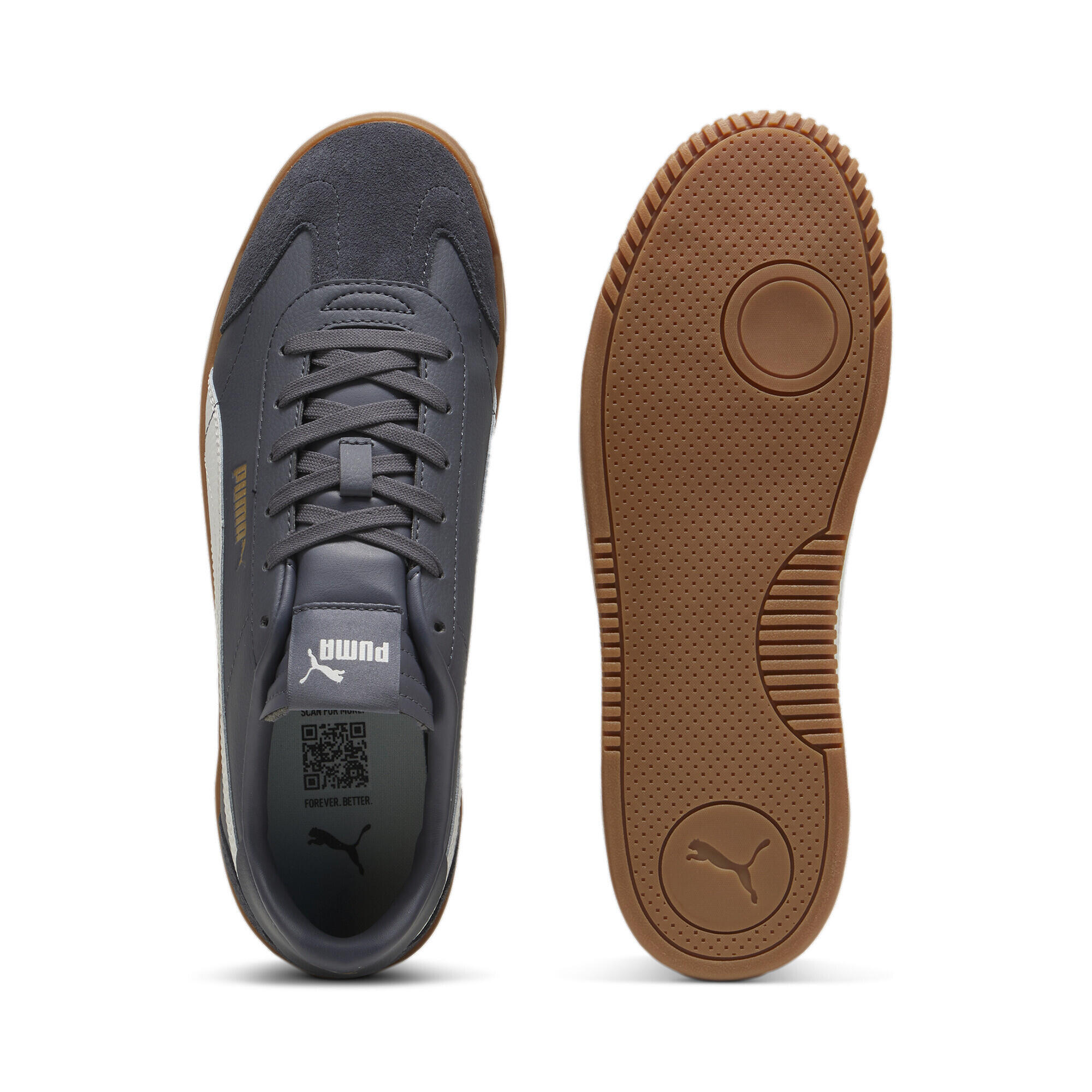 Zapatillas PUMA Club 5v5 PUMA Galactic Gray Feather Gold 7/7