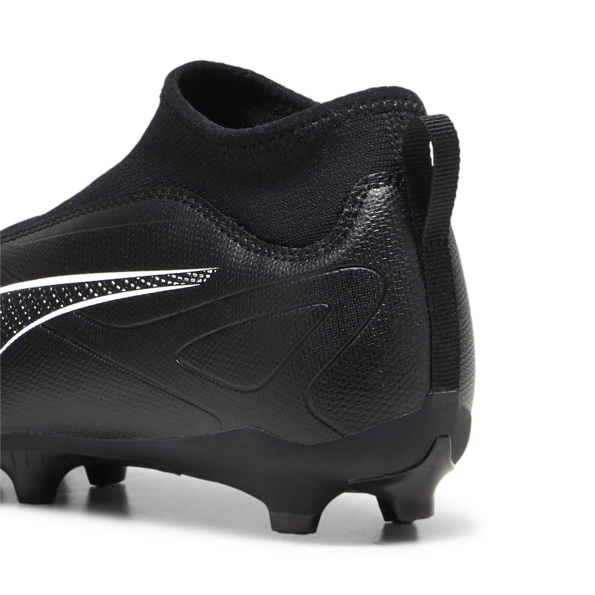 ULTRA 5 MATCH+ FG/AG Fußballschuhe ohne Schnürung Jugendliche PUMA Black White 3/7