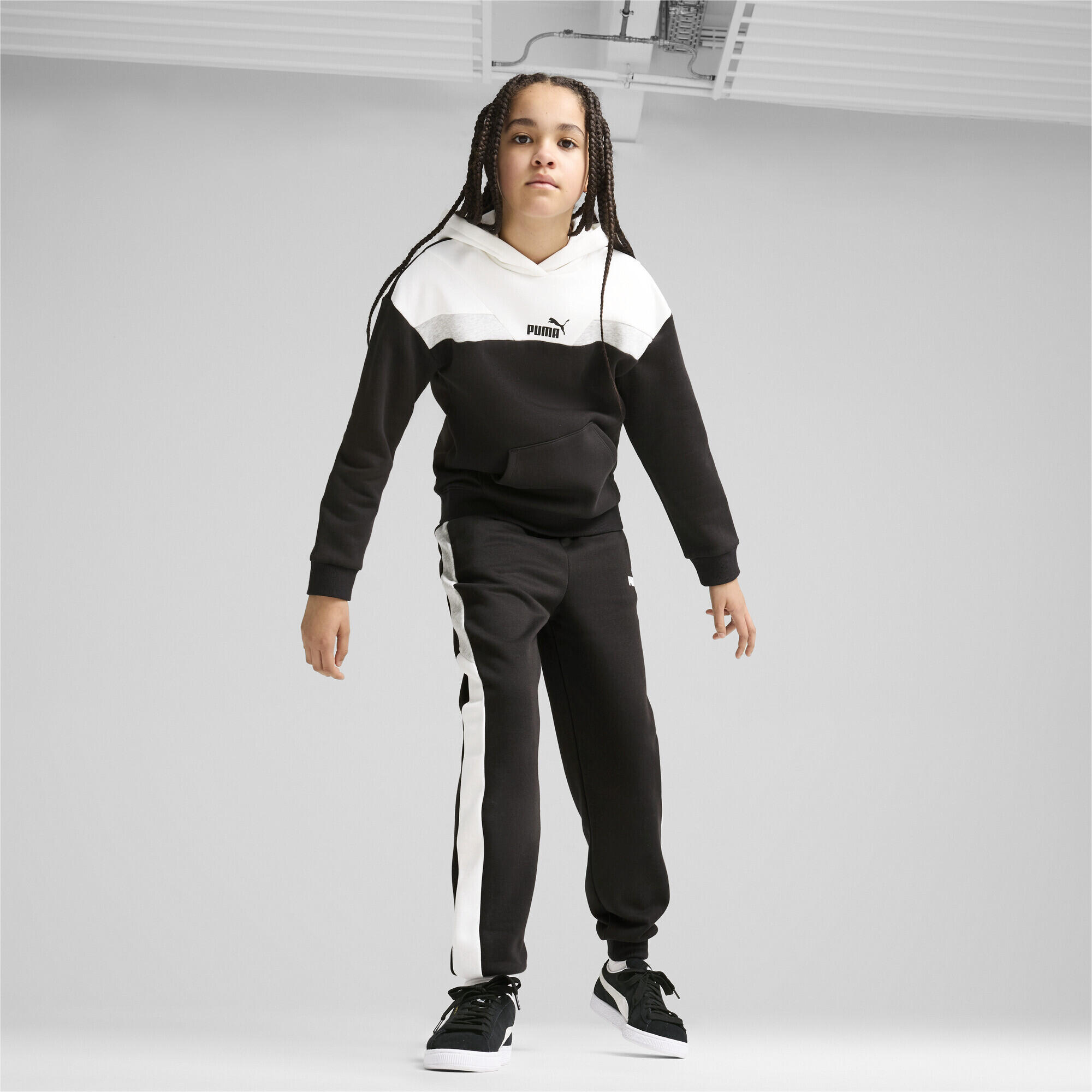 Sudadera con capucha PUMA POWER Niño PUMA Black 6/7