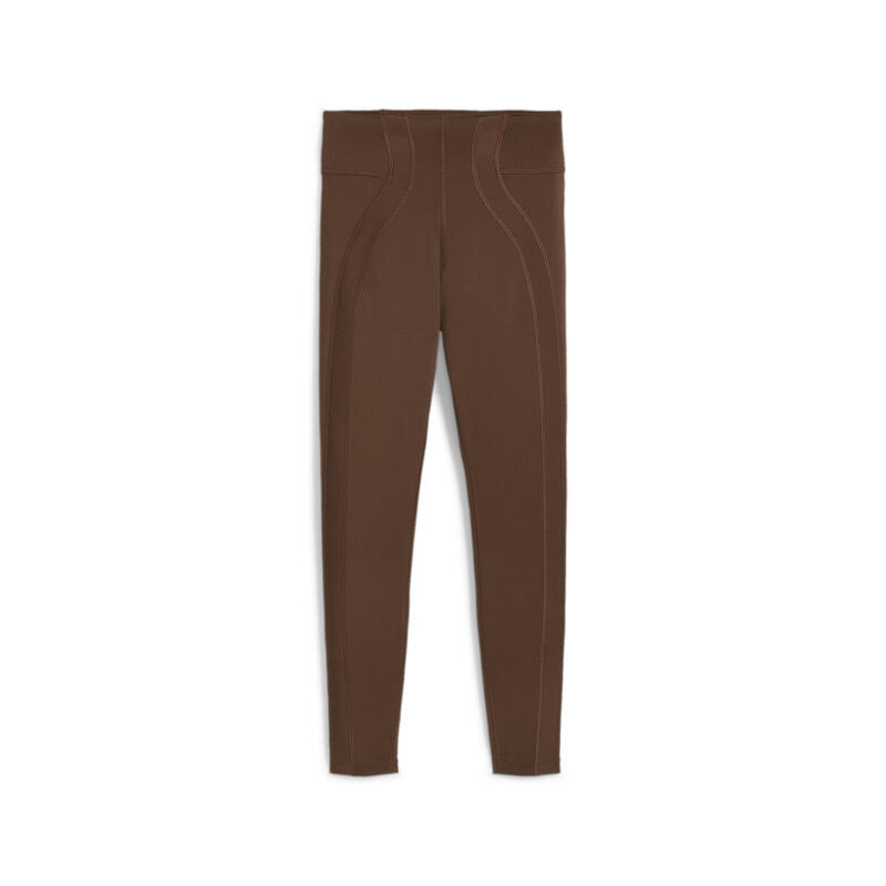 Legging côtelé à taille haute CLOUDSPUN Femme PUMA Espresso Brown