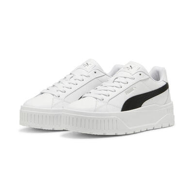 Zapatillas Karmen II Leather Mujer PUMA White Silver Metallic