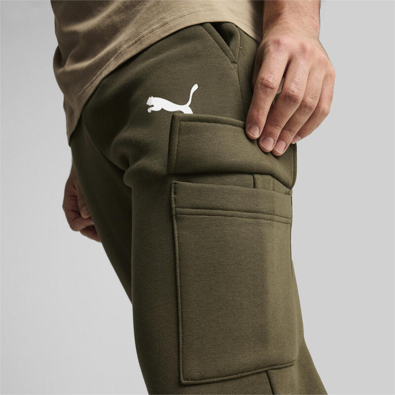 Pantalones cargo Essentials Hombre PUMA Dark Olive Green