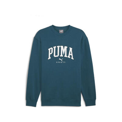 Puma squad top met ronde hals voor heren puma cold green