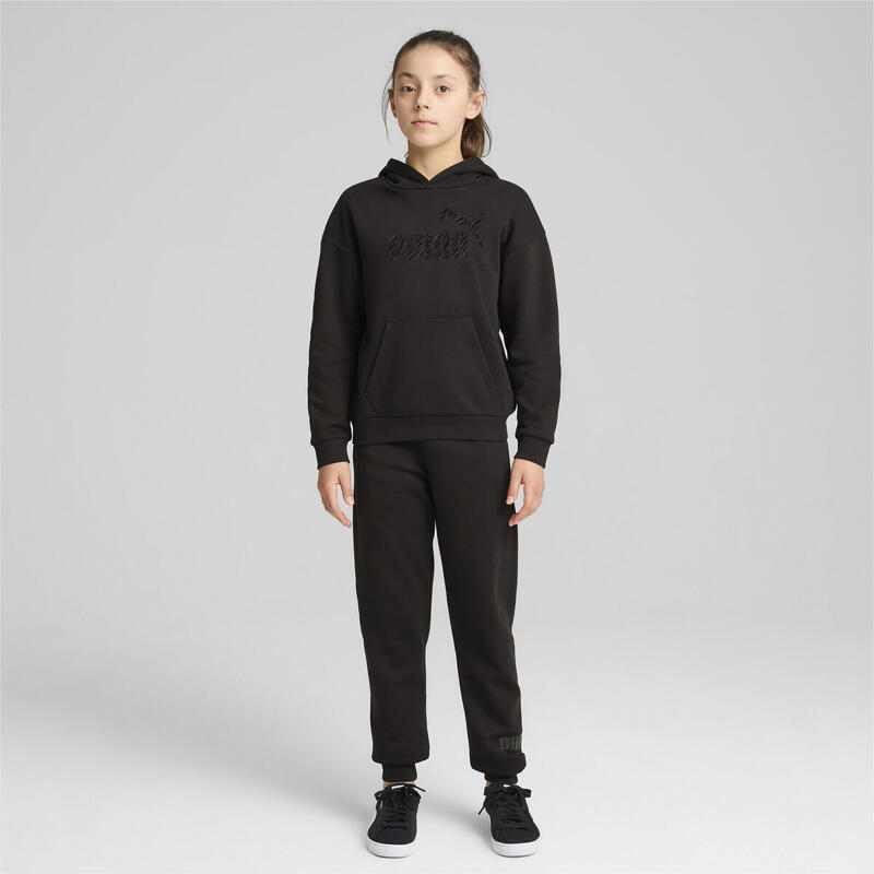 Hoodie ESS+ ANIMAL Enfant et Adolescent PUMA Black