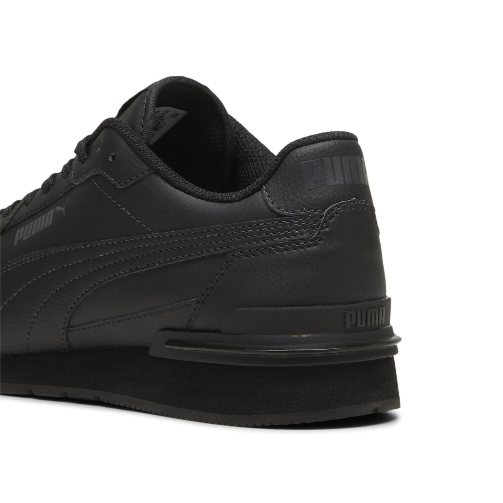 Sneakers en cuir ST Runner v4 PUMA Black Shadow Gray 5/7